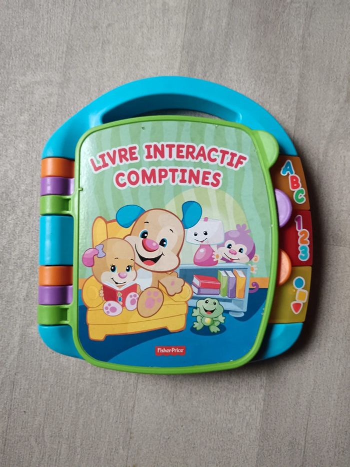Livre interactif comptine