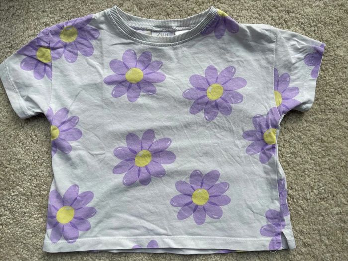 Lot 2 t-shirts Zara 🌻 - photo numéro 3