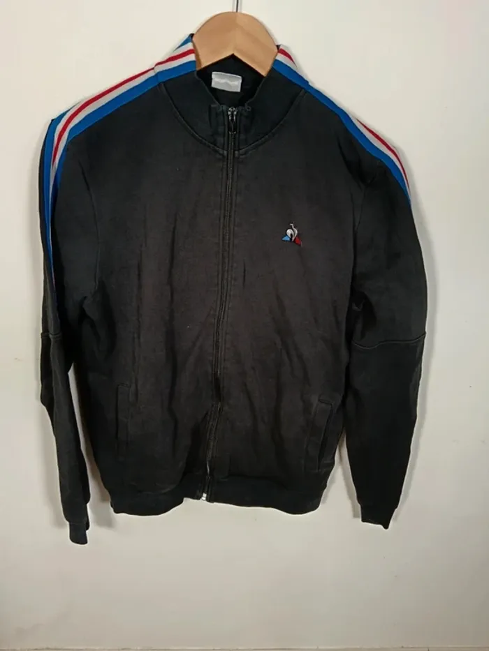 C17 veste noir le coq sportif M