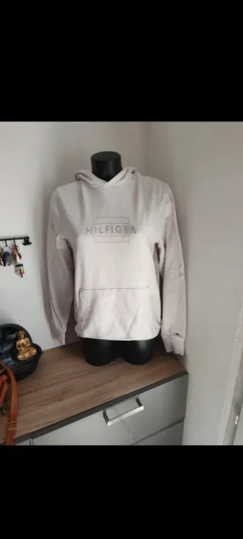 Sweat tommy hilfiger blanc taille s