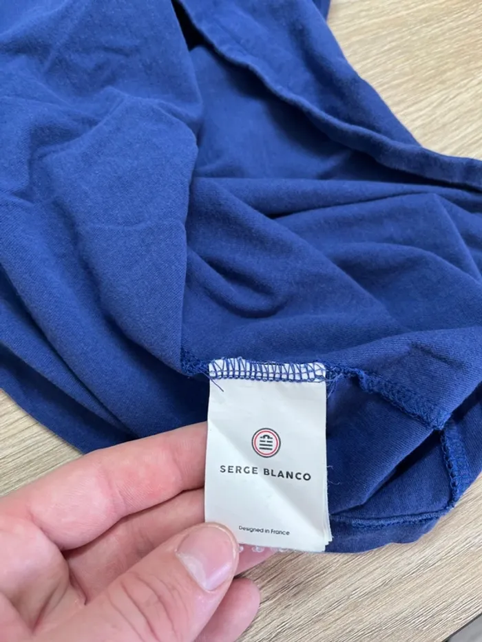 Serge Blanco - Couleur bleu - Taille M - photo numéro 6