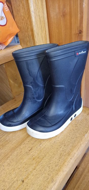 Botte de pluie Méduse bleu