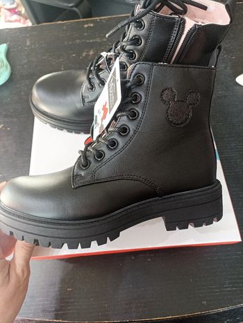 Bottines Minnie noire taille 33
