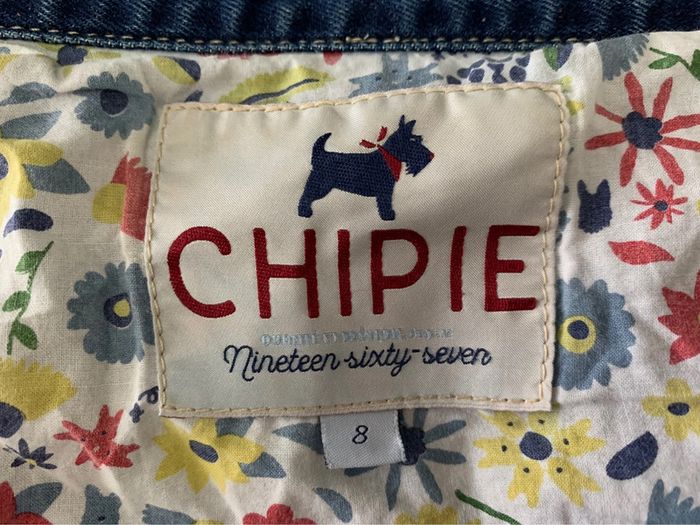 Veste en jean chipie fille 8 ans - photo numéro 3
