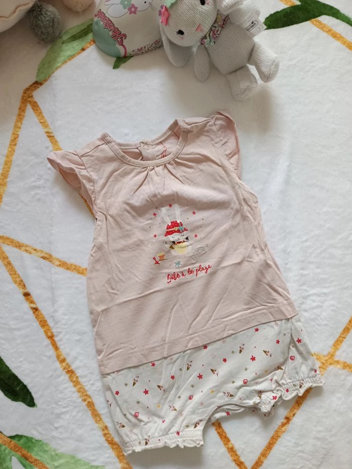 Pyjama 1 piece bebe fille 9mois