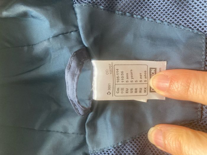 Veste imperméable légère Quechua 5 ans - photo numéro 3