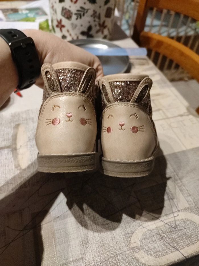 Bottines lapin fille