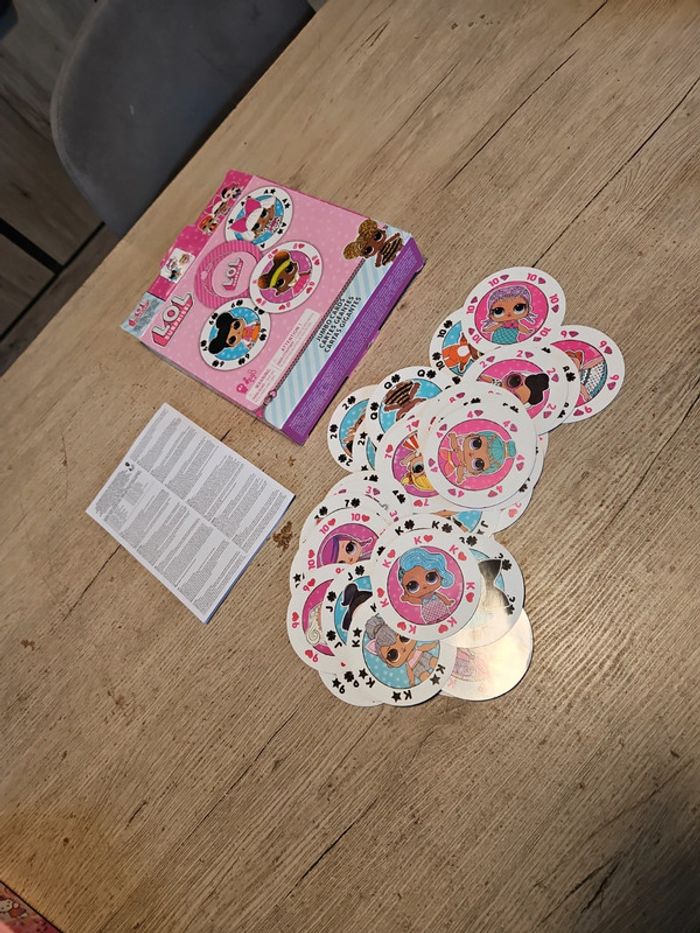 Jeu de 54 cartes geantes LOL Surpise, complet dans la boite - photo numéro 7