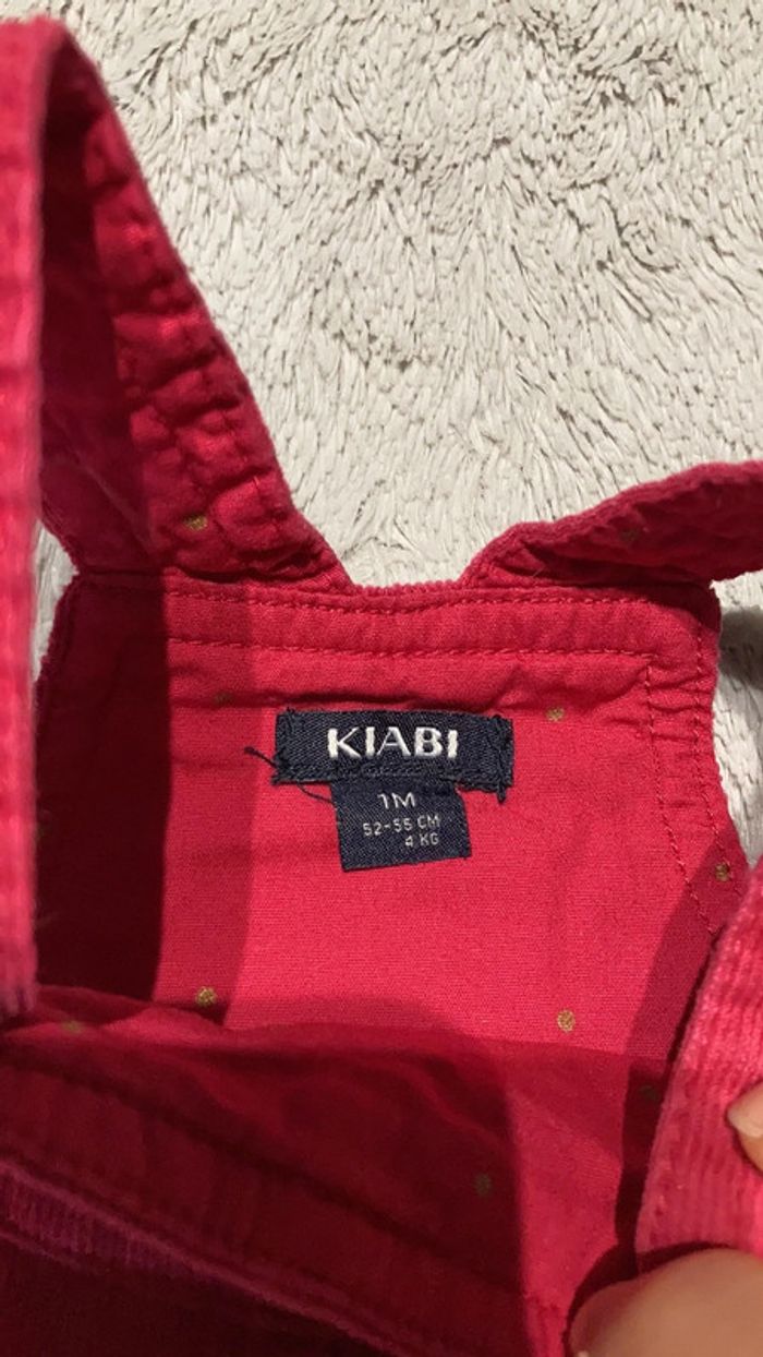 Petit robe bébé + collant blanc taille 14 - photo numéro 2