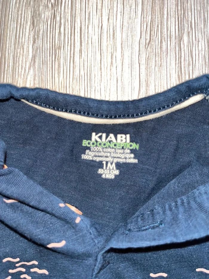 Teeshirt 1 mois kiabi - photo numéro 2