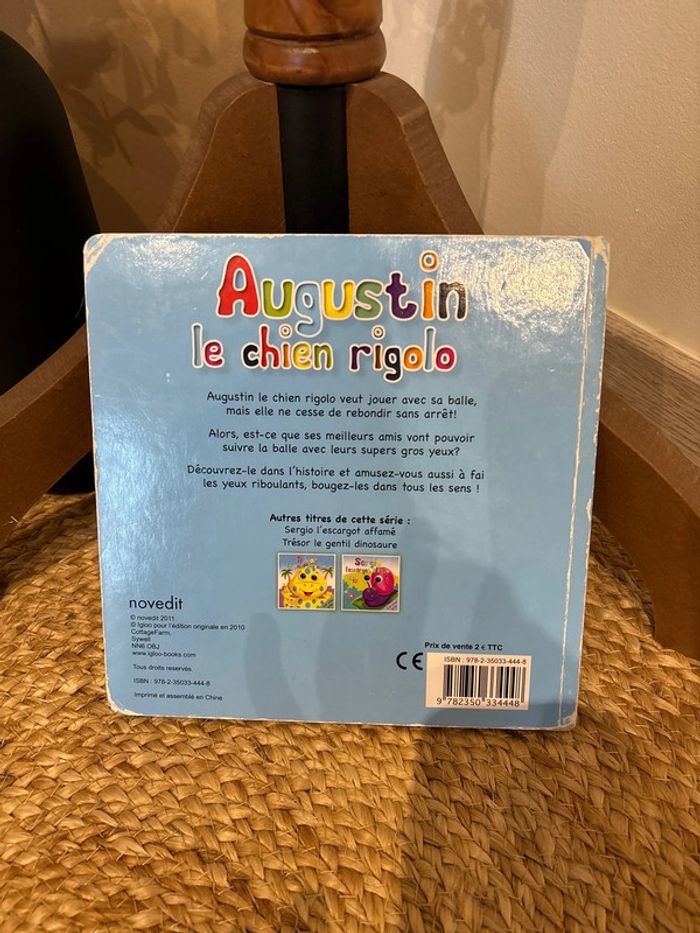 Livre enfant Augustin le chien rigolo - photo numéro 4
