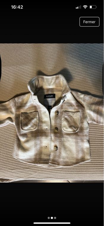 Veste Kiabi, six mois
