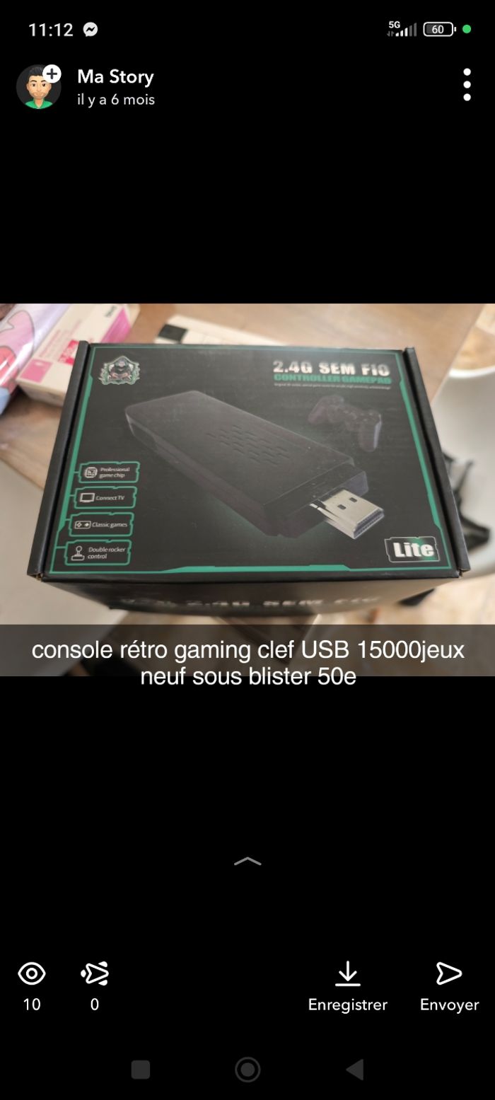 console rétro gaming 15000jeux neuf