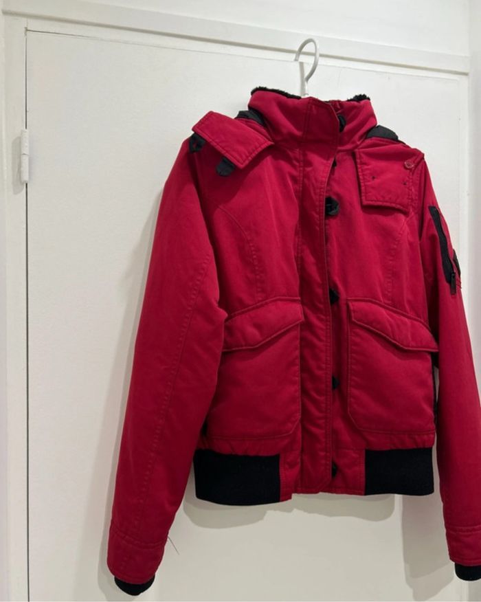 Manteau Bomber Hollister taille S - photo numéro 3