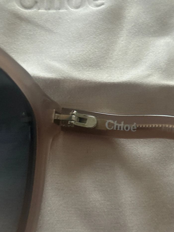 Lunettes de soleil Chloé parfait état - photo numéro 7