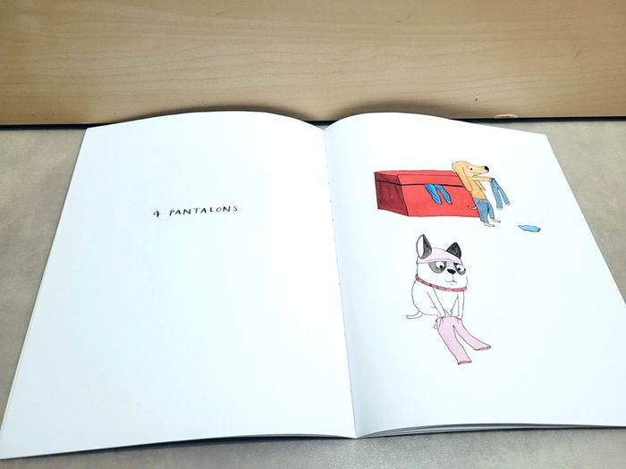 🌺 Livre (école des loisirs) : 1 loup, 2 chiens, 3 culottes - photo numéro 3