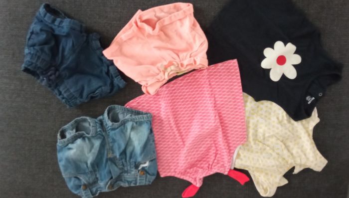 Lot vêtements été