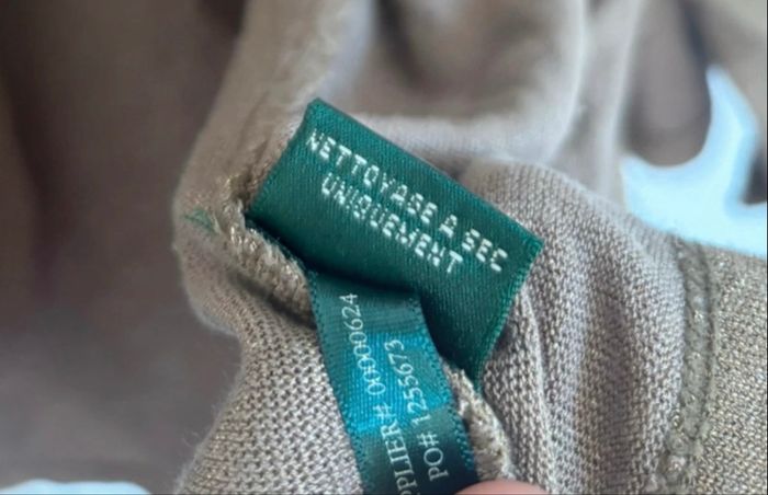 💛 Gilet femme doré L. Ralph Lauren - Taille L - photo numéro 5