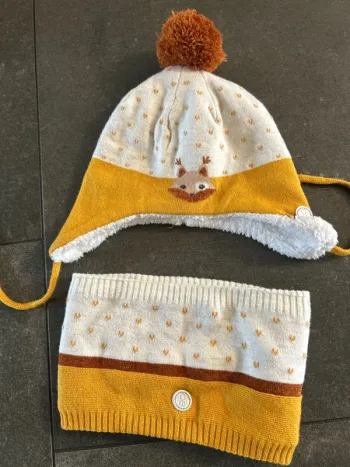 Ensemble bonnet écharpe Okaïdi