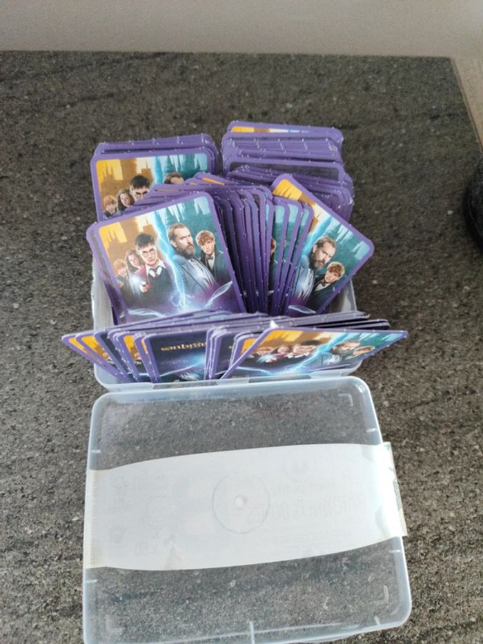 Lot carte Harry Potter - photo numéro 2