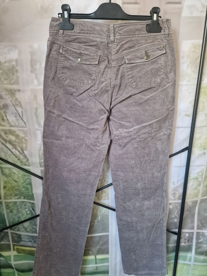 Pantalon velours femme 36 - photo numéro 6