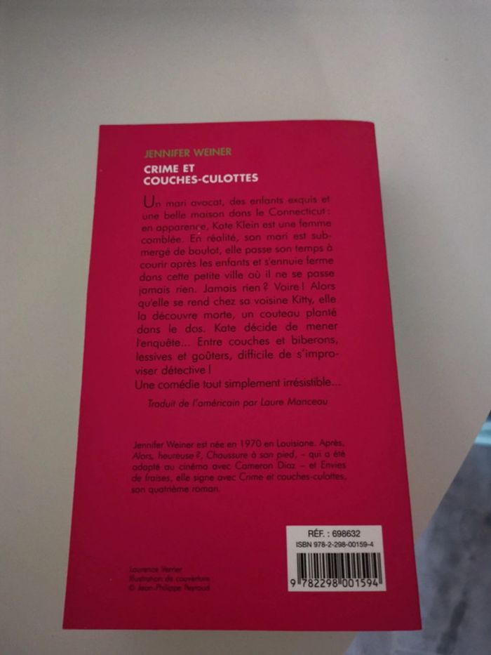 Livre Crime et couches-culottes - photo numéro 2