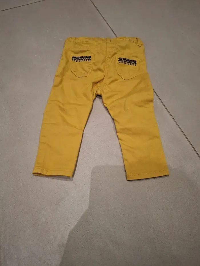 Lot de 6 pantalons fille 12 mois - photo numéro 11