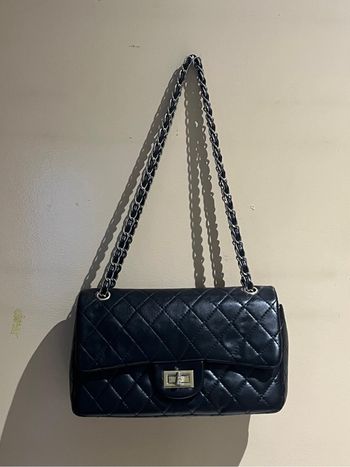 👜 Sac noir matelassé imitation luxe