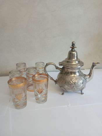 Service à thé marocain