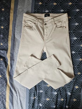 Jean skinny écru L/30 Vero Moda