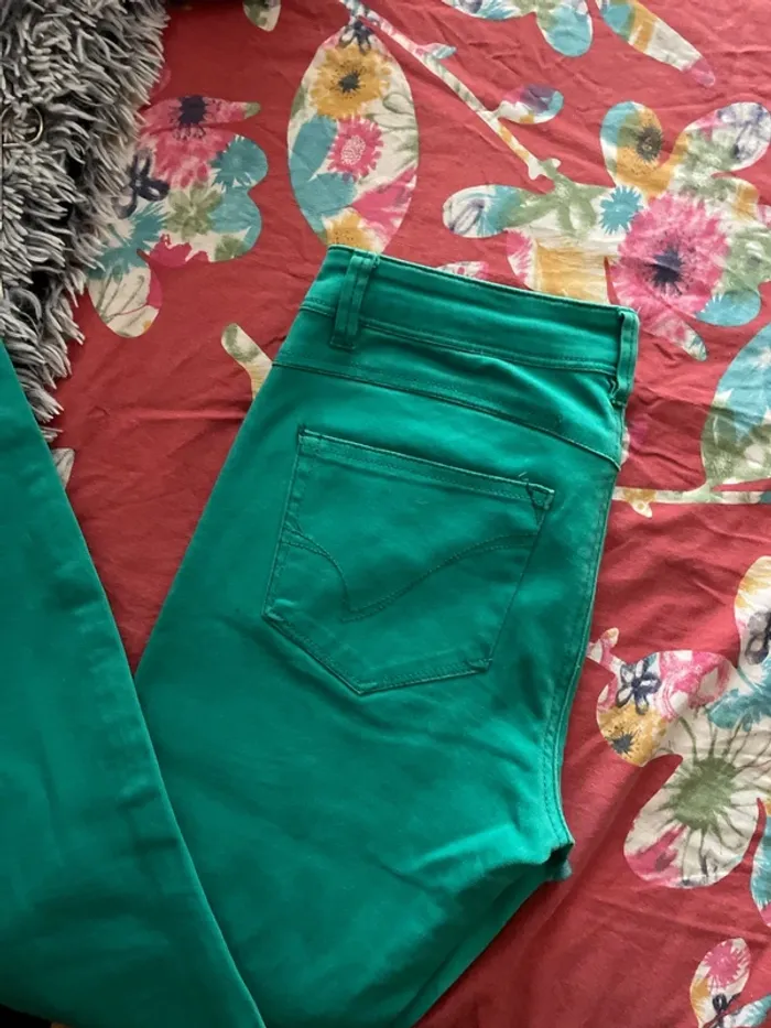 Pantalon only vert - photo numéro 4