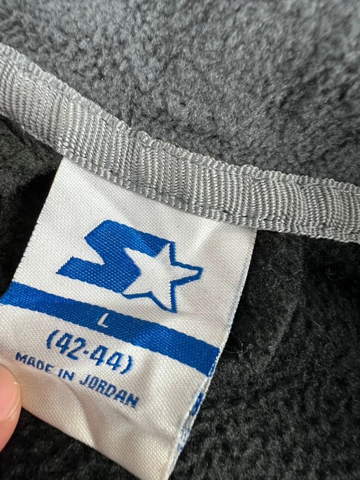 Veste Polaire Starter Zippée – Noir & Gris Anthracite – Taille L - photo numéro 7