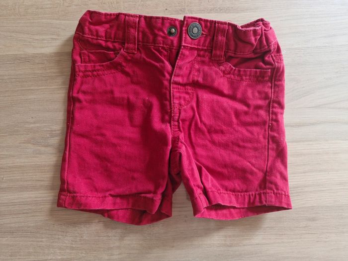Lot de 2 shorts jeans couleur 2 ans - photo numéro 3