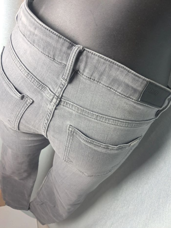 Reiko jean slim gris T.35 en tbe - photo numéro 8