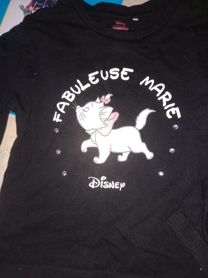 Tee-shirt marie le chat disney t.6 ans de orchestra - photo numéro 2