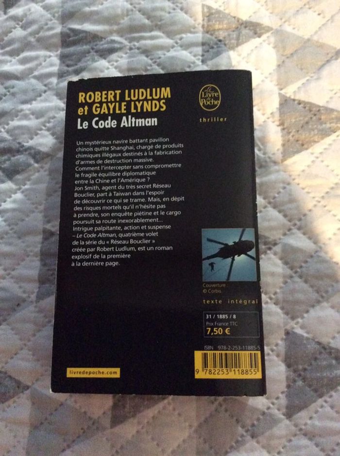 #Le code Altman Robert Ludlum et Gayle Lund’s - photo numéro 3