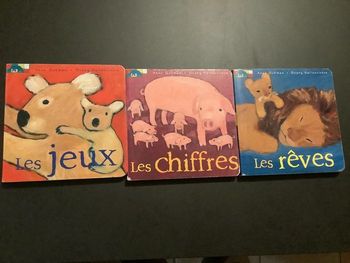 Lot 3 livres bébé