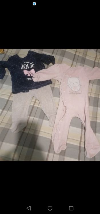 2 pyjamas 12 mois