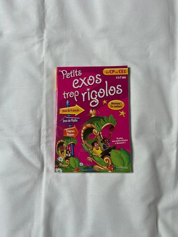 Livre Petits exos trop rigolos CP-CE1