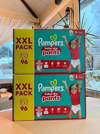 Couche taille 5 en Pants : 192 couches pants