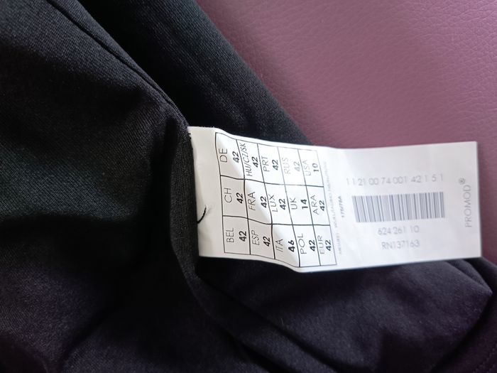 Jupe Promod noire taille 42 femme - photo numéro 5