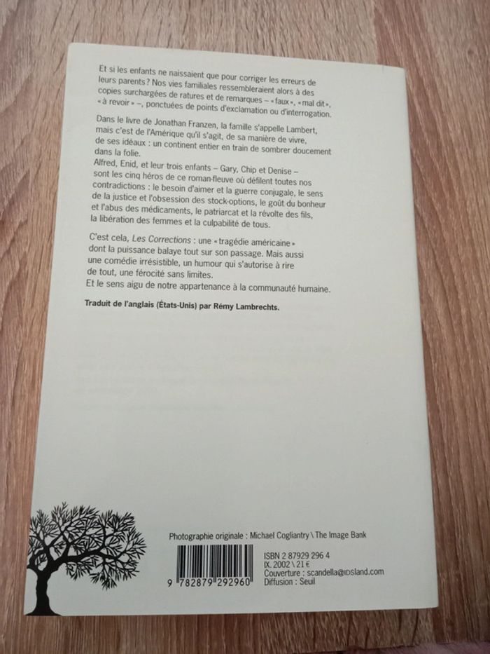 Jonathan Franzen 🪅 Les corrections - photo numéro 2