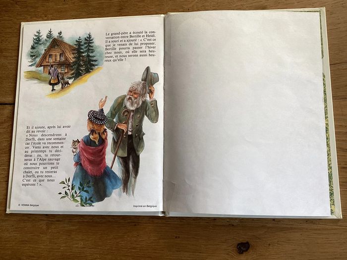 Livre « heidi et l’alpe sauvage » - photo numéro 3