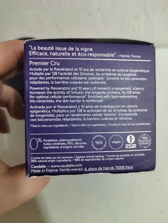 Crème visage Caudalie première cru la Crème riche - photo numéro 7