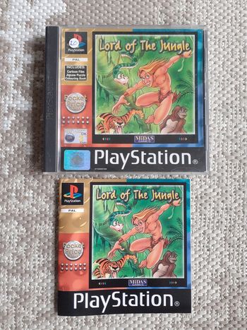 Playstation 1 ps1 lord of the jungle