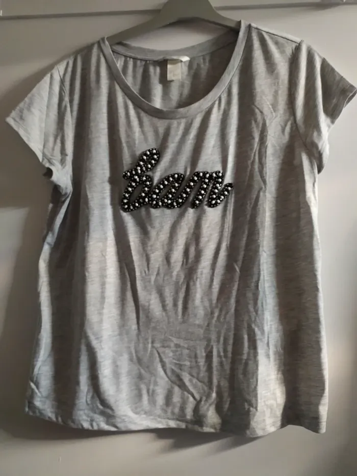 Tee shirt a strass