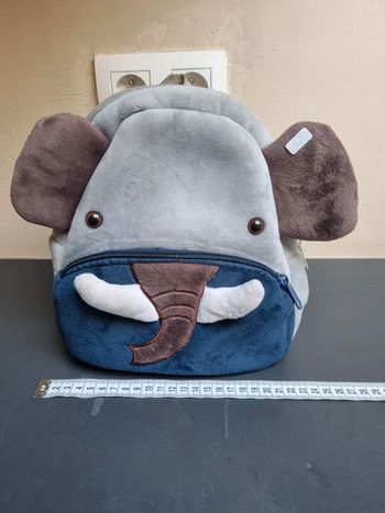 Sac éléphant en tissu doux