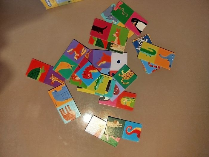 Domino animaux et chiffres - photo numéro 2