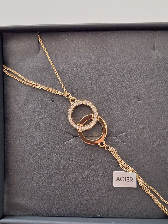 Bracelet acier doré - photo numéro 2