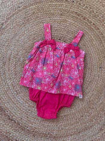 Fille 👧🏻 Barboteuse rose sergent major taille 18 mois